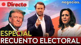 ESPECIAL RESULTADO ELECTORAL EN EEUU SIGUE EN DIRECTO EL RECUENTO DE VOTOS EN TODOS LOS ESTADOS [upl. by Rebmac]