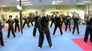 Parks Martial Arts Tae Kwon Dance [upl. by Ardelis]