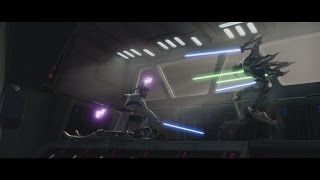 Star Wars The Clone Wars  ObiWan Kenobi vs General Grievous 1080p [upl. by Langdon3]