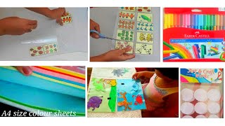 How To Make Learning Binder  DIY  Kids Busy Binder Fun And Educational Activity [upl. by Annwahs]