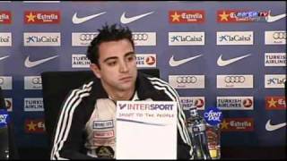 Rueda de Prensa de Xavi [upl. by Stephens669]