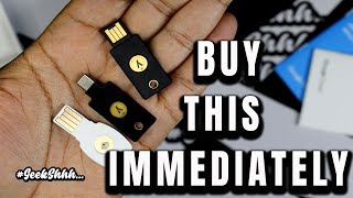 2FA Hardware Keys Google Yubikey GeekShhh Security [upl. by Pammy]