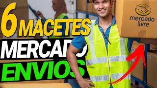 ✅ 6 MACETES para ENTREGADORES da MERCADO LIVRE  Mercado Envios [upl. by Celesta536]