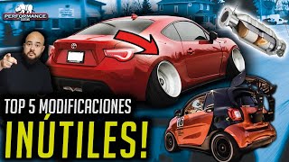 5 Modificaciones Inútiles En El Tuning [upl. by Bedad]