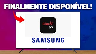 CLARO TV disponível nas TVs SAMSUNG [upl. by Nylarahs]