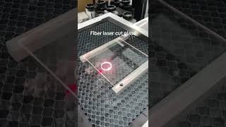 Fiber laser cut glass fiber laser lasercutting glass [upl. by Ahens969]