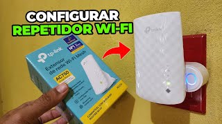 Como configurar Repetidor WiFi TPLink Extensor de rede WiFi [upl. by Richards]