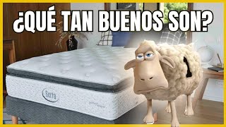 ¿Los colchones Serta son buenos para el descanso 🛏 Opiniones 2024 [upl. by Aylad]