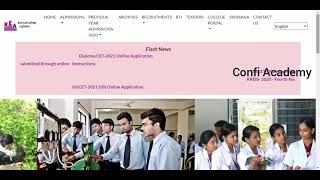 PGCET2021 Step1 Registration Process [upl. by Phemia]