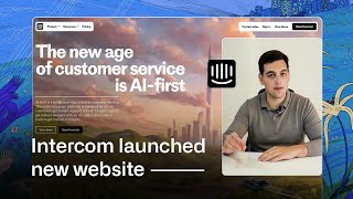 Intercom’s New Website  What You Can Implement For Your B2B SaaS [upl. by Llyrpa]