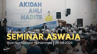 Moment Cinematic Seminar Aswaja Kyai Nur Hidayat Muhammad [upl. by Blunt620]