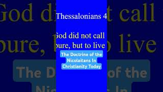 The Doctrine of the Nicolaitans In Christianity Today Nicolaitans [upl. by Esinej107]