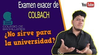 🔵PREPA en un sólo EXAMEN colbachexacer ⚠️5 COSAS que TIENES que SABER⚠️ [upl. by Krik]