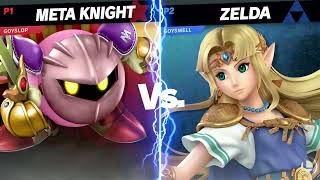 Recharged X 200 LS  BONK Meta Knight vs Alo Zelda [upl. by Bronson]