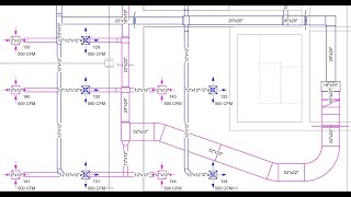 REVIT MEP HVAC How to resize ductwork and place fire dampers Part 2 [upl. by Kadner]