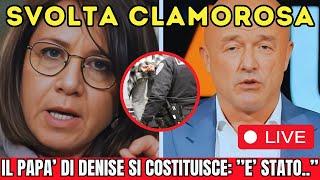 DENISE PIPITONE SVOLTA CLAMOROSA IL PADRE TONY PIPITONE SI COSTITUISCEquotSONO STATOquot [upl. by Nylazor]