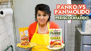 ¿Qué es mejor para empanizar Panko vs Pan Molido  Periscocinando [upl. by Myna]