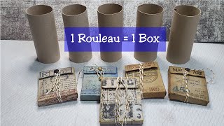 Idée recyclage 1 Box  1 rouleau [upl. by Consolata275]