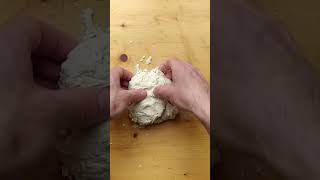 Hand kneading pizza dough 101 [upl. by Eremihc]