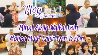 Vlog Lebaran Idul Fitri  Masak Rendang  Sungkem keluarga kecil [upl. by Wan]