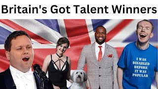 All Britains Got Talent Winners from Series 1 2007 to Series 16 2023 [upl. by Hogarth]