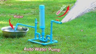 We turn PVC pipe into Hight speed water pump without electricity easy way [upl. by Sacks29]