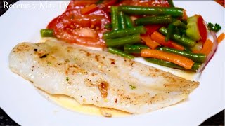 Receta Económica y Deliciosa con Filete de Pescado Súper Fácil de Hacer [upl. by Erde637]