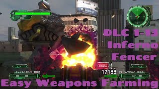 EDF 6 DLC 113 Easy Fencer Inferno Weapons Farming or when Cosmos are Dumb  Earth Defense Force 6 [upl. by Bogosian]