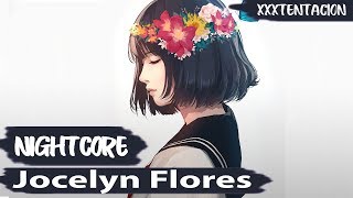 Nightcore  Jocelyn Flores XXXTENTACIONFEMALE COVER  1 HourLyrics [upl. by Dyob]