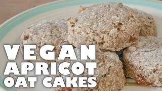 Vegan Apricot Oat Cakes [upl. by Dynah801]