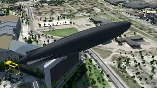 FlightGear 202040 sur Linux Mageia Italia N4 KNUQ 2024 10 12 16 42 53 [upl. by Valley]