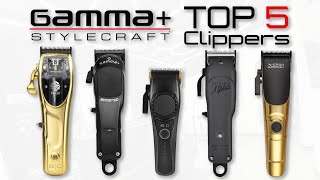 Top 5 Gamma Stylecraft Clippers [upl. by Ehsrop]