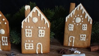 Lebkuchenhaus Basic Rezept für Lebkuchen LebkuchenHäuschen [upl. by Litnahc331]