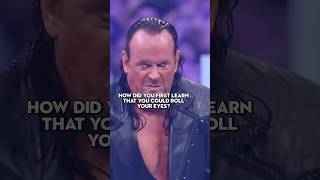 How Undertaker Started Rolling His Eyes [upl. by Yurt]