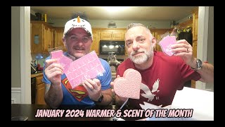 Scentsy January 2024 Warmer amp Scent of the Month amp Warm Review [upl. by Readus]