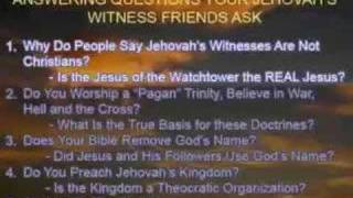 JWQ 1 Introduction Overview of Jehovahs Witnesses 1 of 4 [upl. by Laroc]