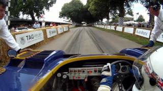 Porsche 91730 driven by Brian Redman Goodwood 2011 [upl. by Aihcropal748]