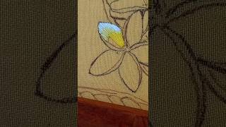 Flower stitch flowerembroidery stitch [upl. by Esserac175]