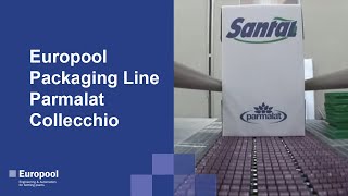 Europool Packaging Line  Parmalat Collecchio [upl. by Ylen]