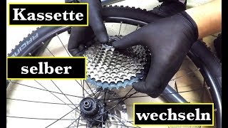 Fahrrad Kassette in 2 Minuten demontieren [upl. by Aala]