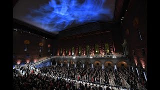 Ice music at the 2017 Nobel Prize Banquet Stockholm [upl. by Kobi]