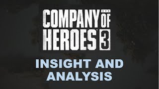 My CoH3 announce first look insight from testing feature analysis trailer breakdown and QampA [upl. by Ahsatsana]