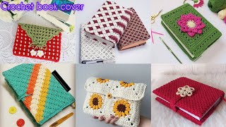 Crochet book covercrochet articlesbook cover diy [upl. by Ailssa]