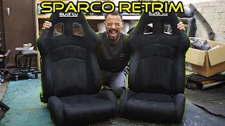 SPARCO BUCKET SEAT TRANSFORMATION [upl. by Arlene]