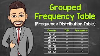 How to Make a Grouped Frequency Distribution Table Grouped Frequency Table  Math with Mr J [upl. by Theurich]