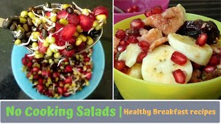 No Cook Salad Recipes in Tamil  QuickampHealthy Breakfast Recipes  For Bachelors amp BusyDiet People [upl. by Greeley]