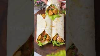 CHICKEN WRAP 😋 youtubeshorts shorts [upl. by Laveen]