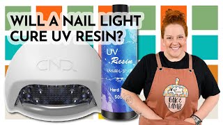 Can I Use a Nail Light For UV Resin [upl. by Damalus]