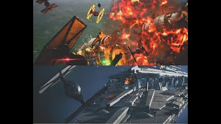 Starfighter Assault Gameplay First OrderResistance War 3 Star Wars Battlefront 2 [upl. by Folly153]