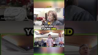 IS JUDGE BOYD TRIPPIN WITH POWER HERE court courtroom drama law lawyer judge judgeboyd [upl. by Oterol125]